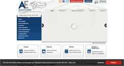 Desktop Screenshot of andaluzadeeventos.com