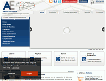 Tablet Screenshot of andaluzadeeventos.com